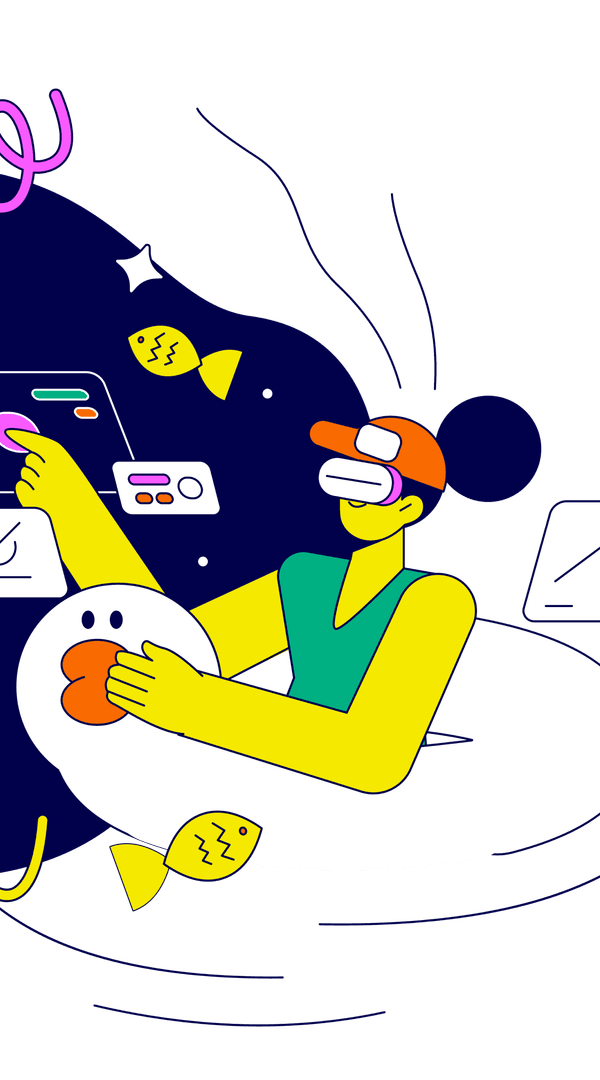 Technology service illustration